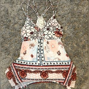 American Rag floral tank top